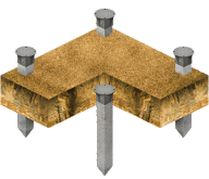 Для мачт освещения и заборов